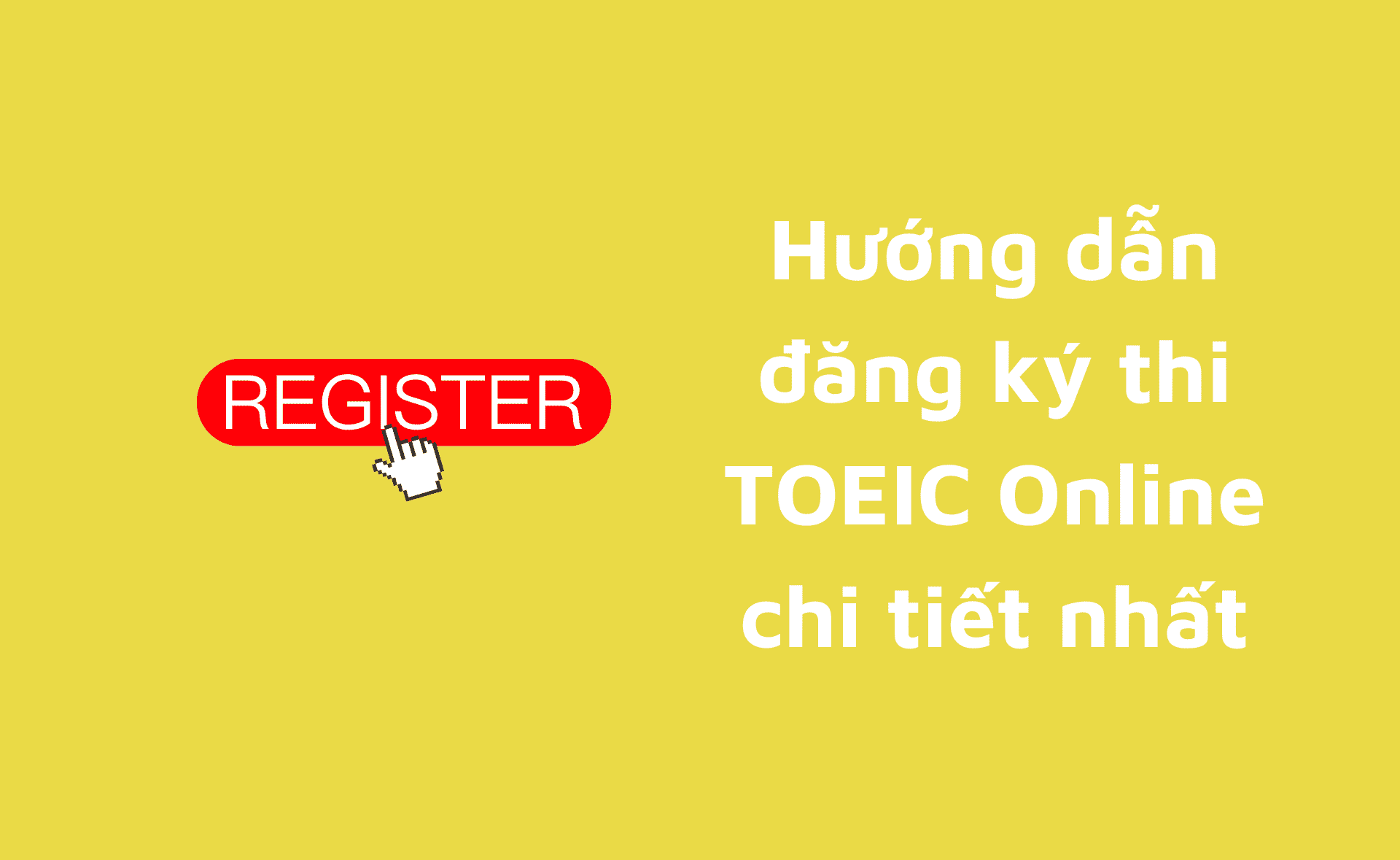 đăng ký thi TOEIC online